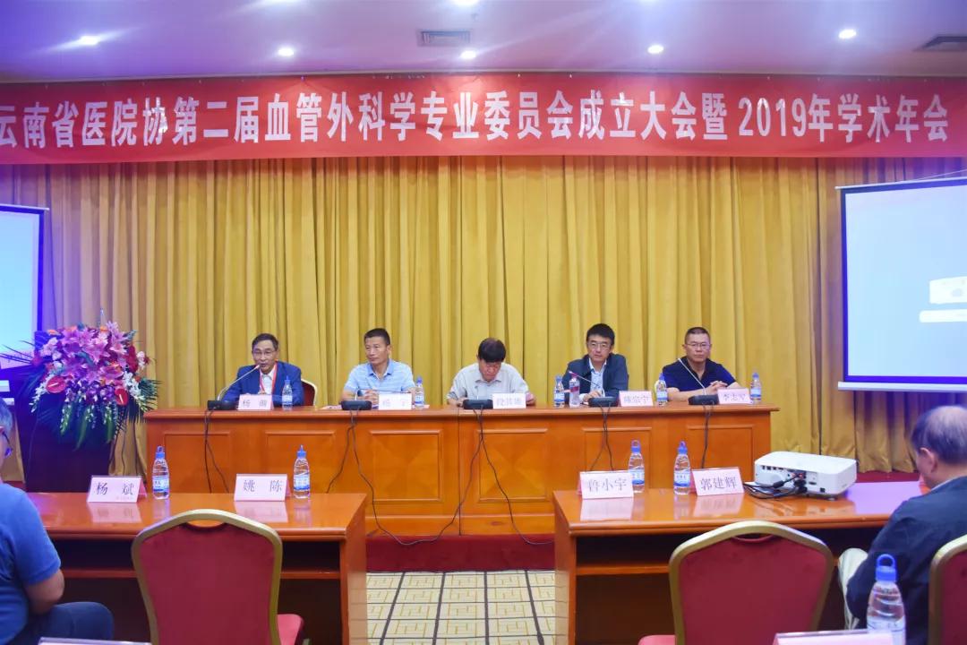 祝贺云南医协会第二届血管外科学专业委员会胜利召开！